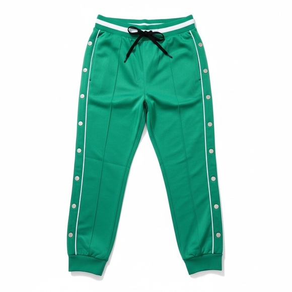 Karl Lagerfeld Pants - Karl Lagerfeld green tracksuit joggers size M